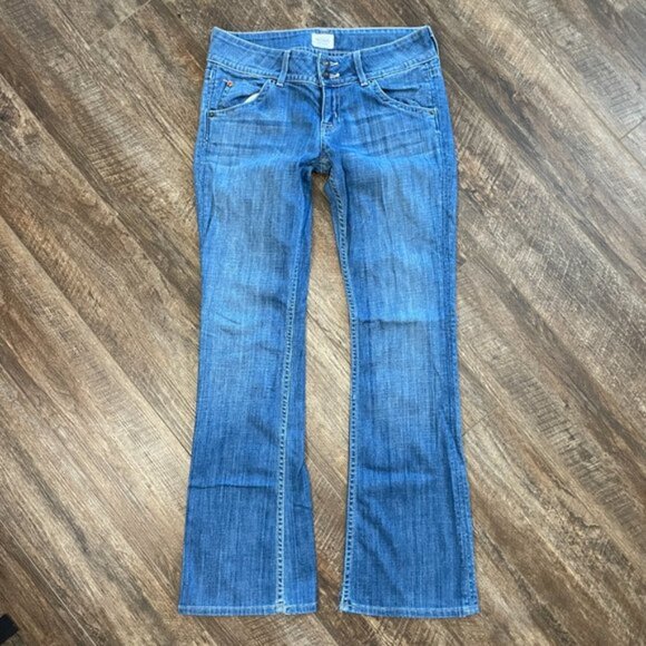 Hudson Vintage Size 28 Bootcut Low-Mid Rise Jeans - Picture 6 of 7